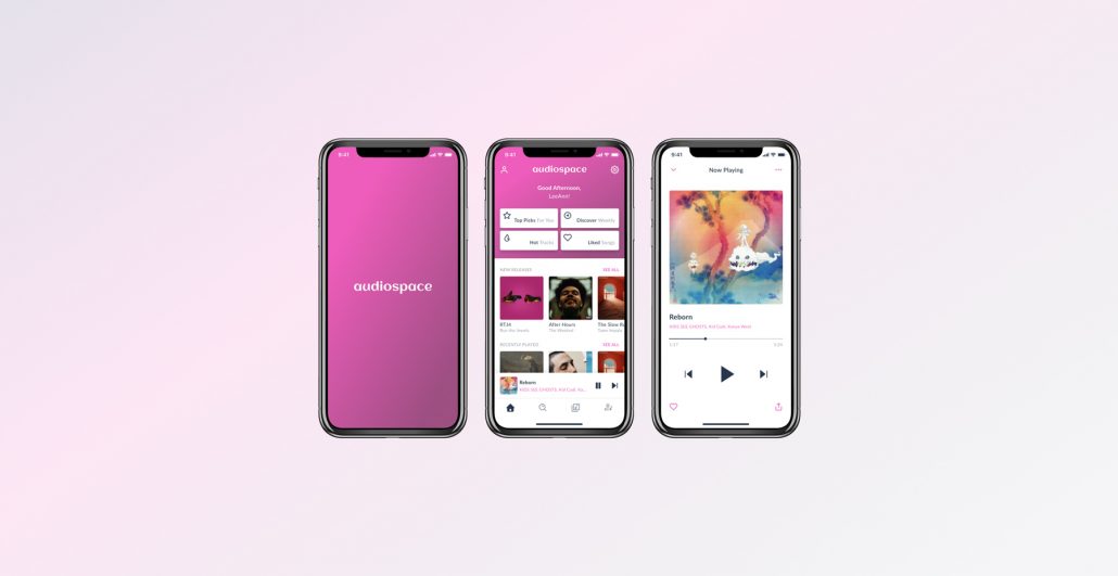 Audiospace, A Music App Concept